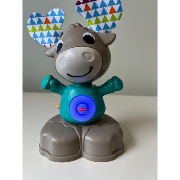 Fisher-Price Linkimals Musical Moose Light-up Musical Activity Toy Tested Works - Picture 2 of 8